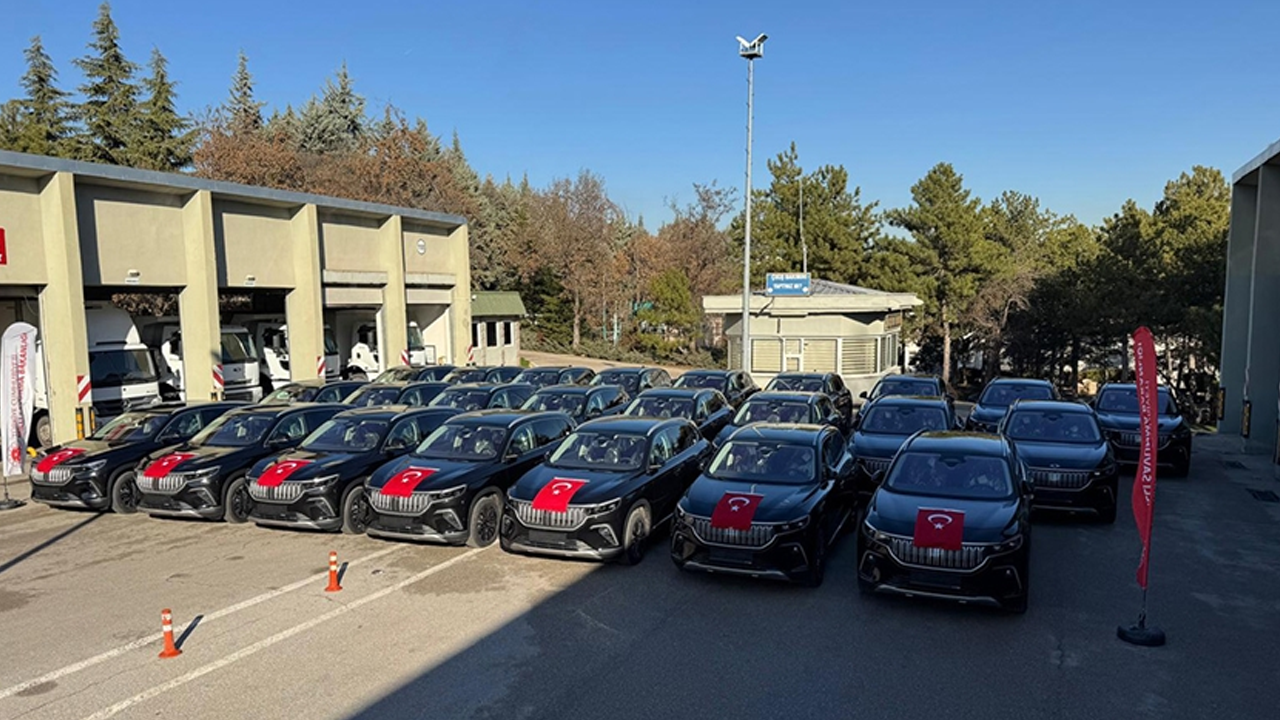 Togg TSK envanterine girdi!