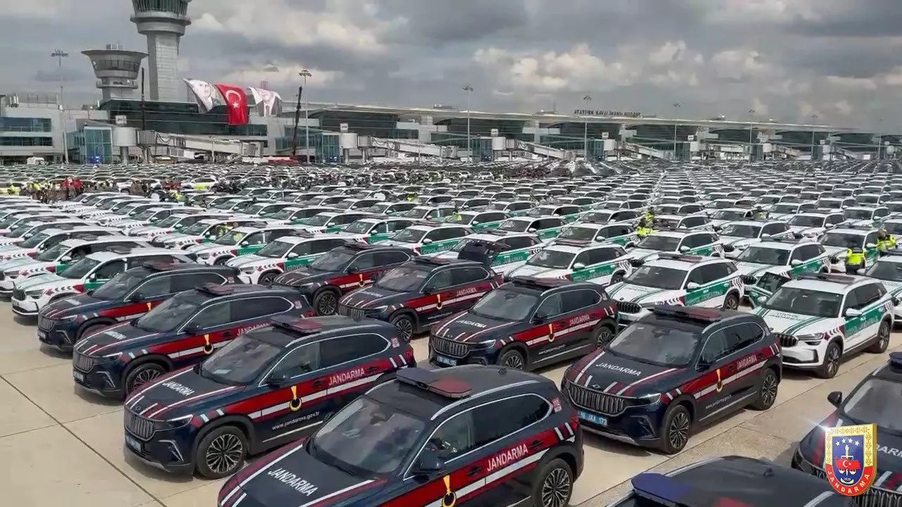 ‘Togg yok’ yalanı boşa çıktı! İşte Jandarma ve emniyete teslim edilen Togg sayısı: 7bin 204