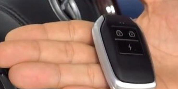 TOGG'un anahtarı ilk kez görüntülendi! Herkes merak ediyordu