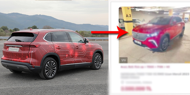 Togg'un ikinci el satış fiyatı şok etti!