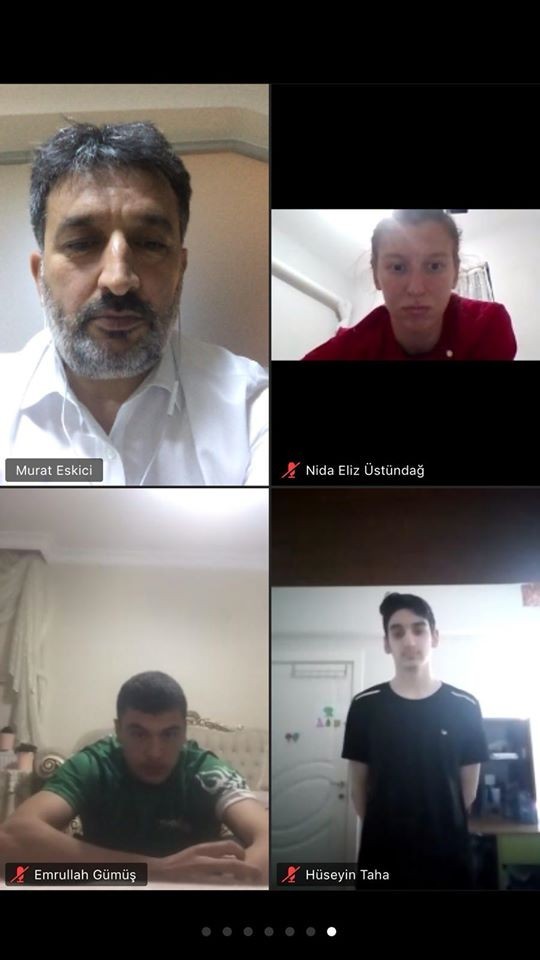 TOHM Yüzme sporcuları ile konferans yapıldı 