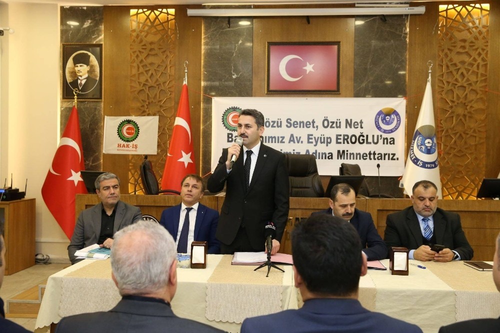 Tokat belediyesinde toplu iş sözleşmesi 