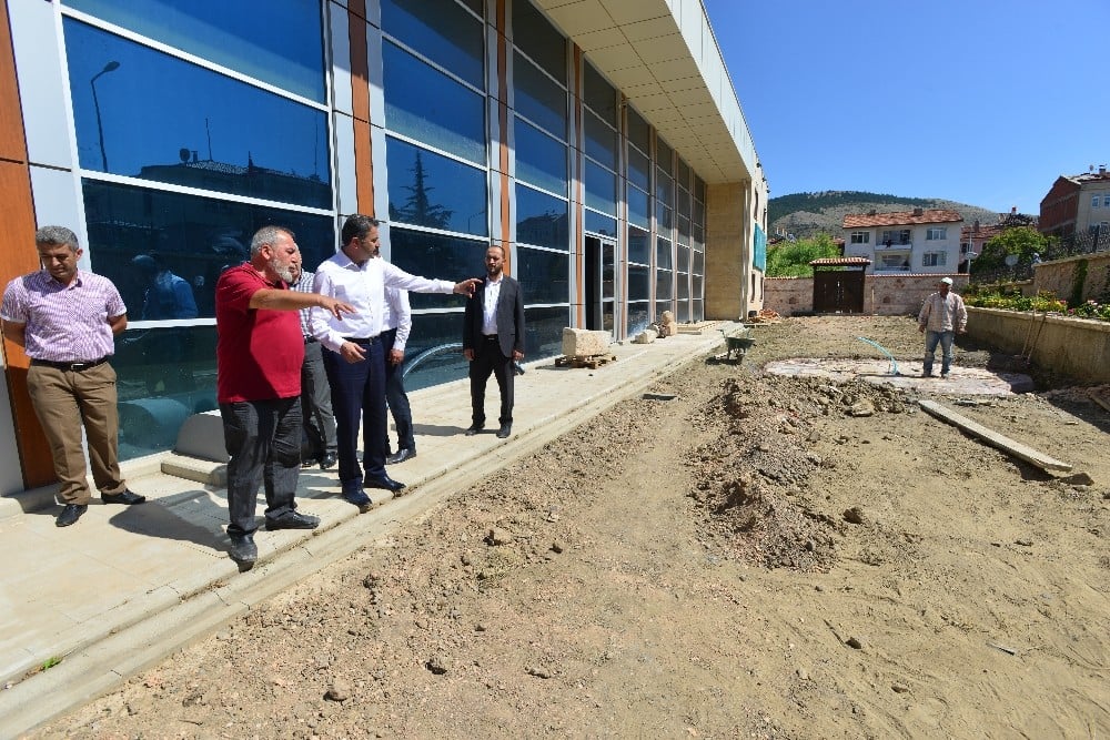 Tokat şehir müzesine uygulama bahçesi 