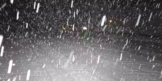 Tokat-Sivas yolunda görüş mesafesi düştü