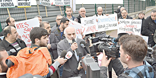 Tokatçı Ekrem’e protesto