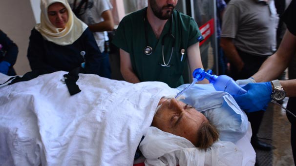 Tokat’ın Erbaa ilçesinde iki aile birbirine girdi