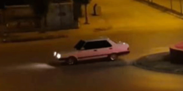 Tokat’ta drift yapan sürücüye büyük ceza