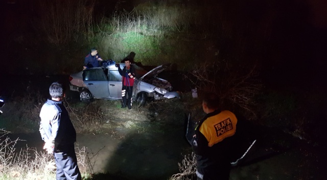Tokat'ta feci kaza: 2 kişi yaralı