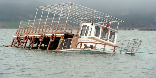 Gezi teknesi böyle battı