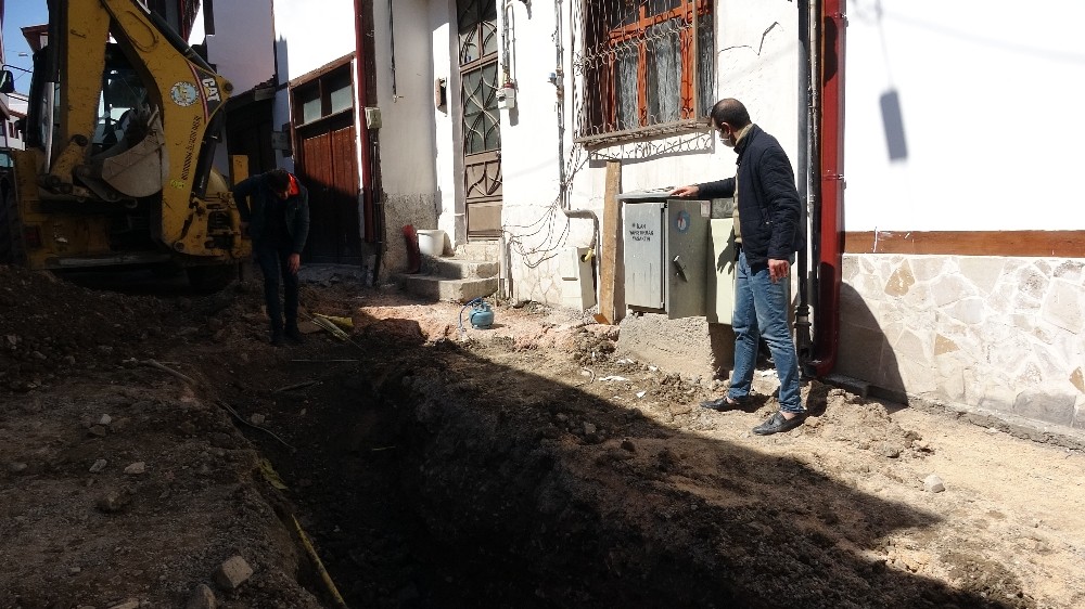 Tokat’ta korkutan anlar cep telefonu ile görüntülendi 