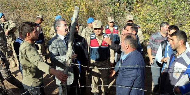 Tokat'ta köy yolu çalışmasında gerginlik
