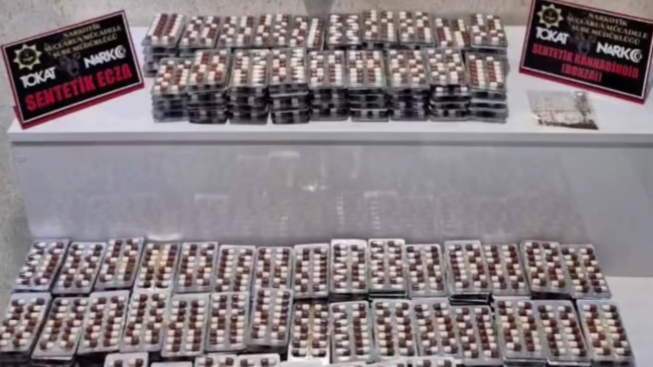 Tokat’ta rekor uyuşturucuoperasyonu: 2 kişi tutuklandı