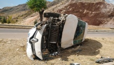 Tokat’ta trafik kazası 3 kişi yaralandı