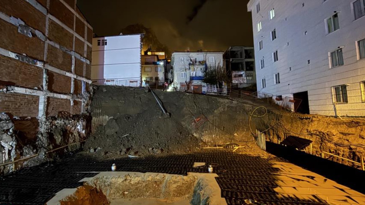 Tokat'ta zemin kayması nedeniyle 5 daire boşaltıldı