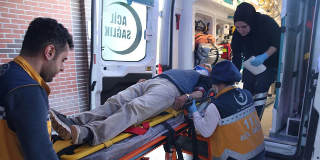 Tokat'taki trafik kazasında 4 kişi yaralandı