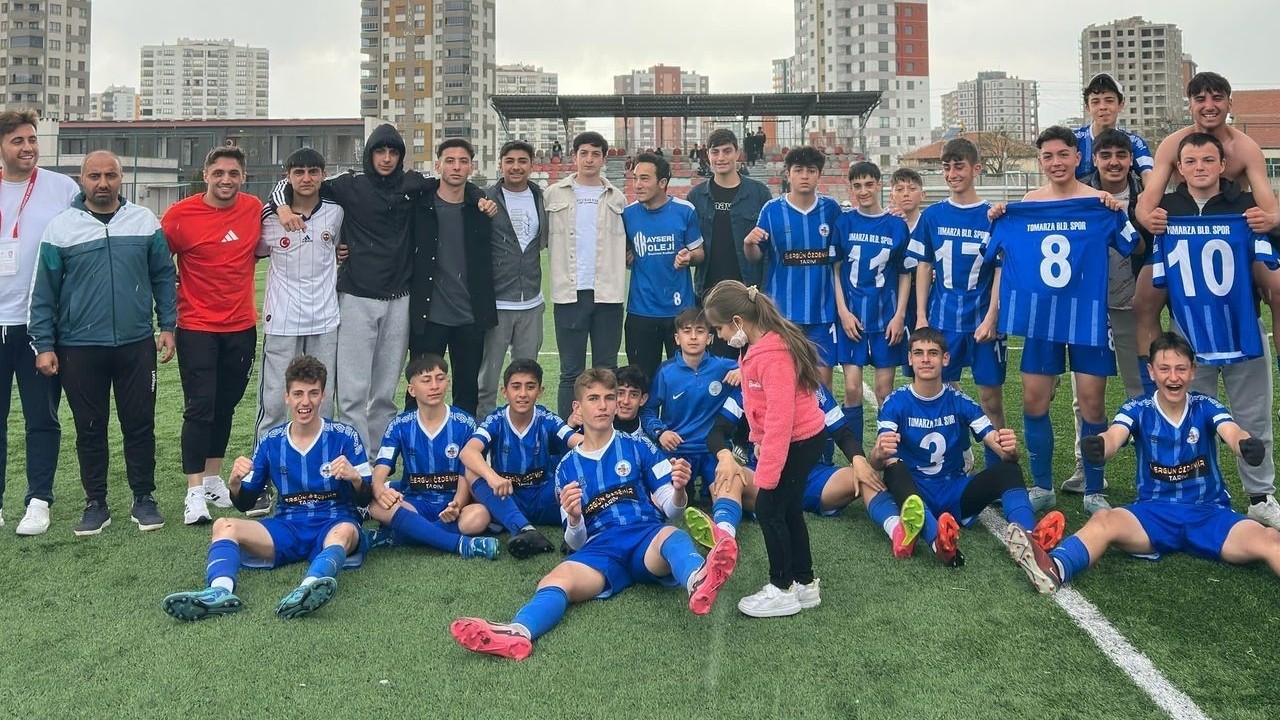Tomarza Belediyespor U15 Takımı Play-Off’a yükseldi