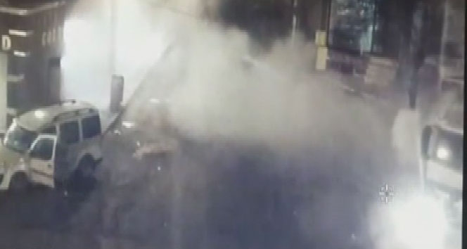 TOMA'ya bombalı saldırı!