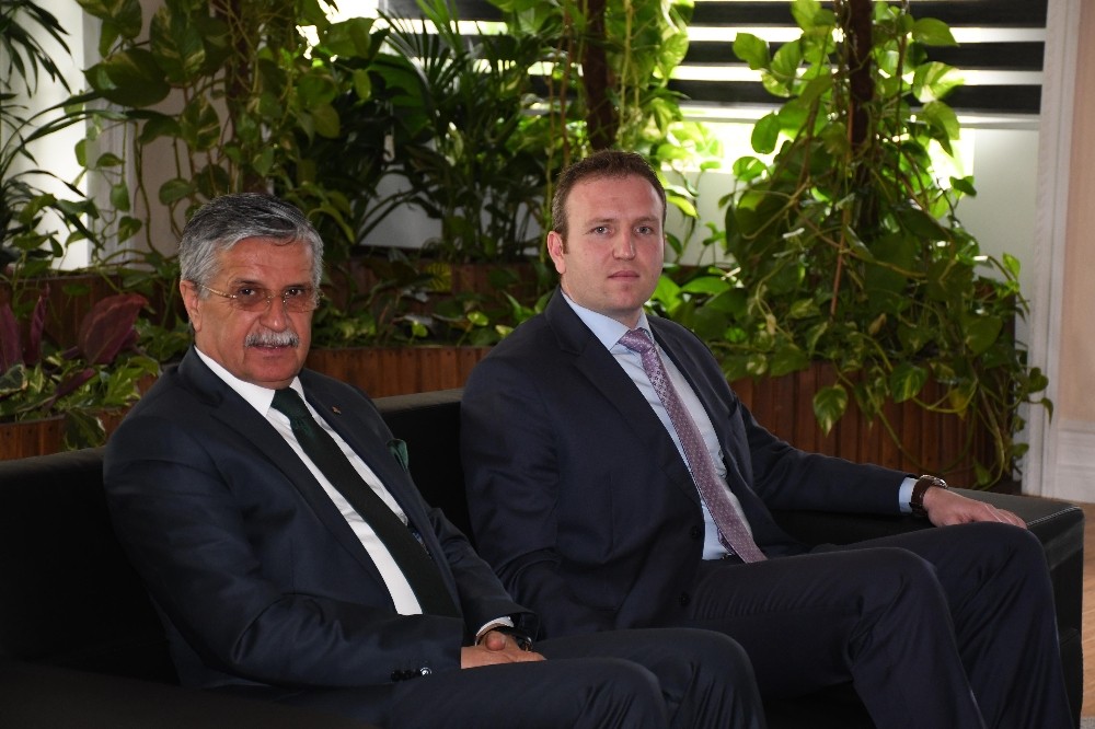 Topaloğlu, Başsavcı Ecir’i ağırladı 