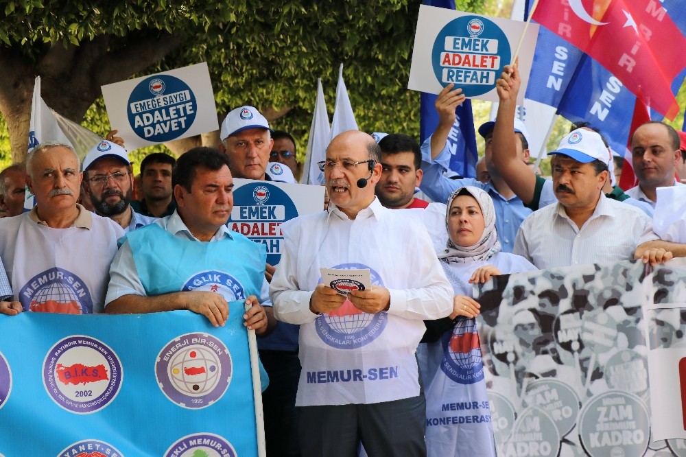 Toplu sözleşme tekliflerine tepki 