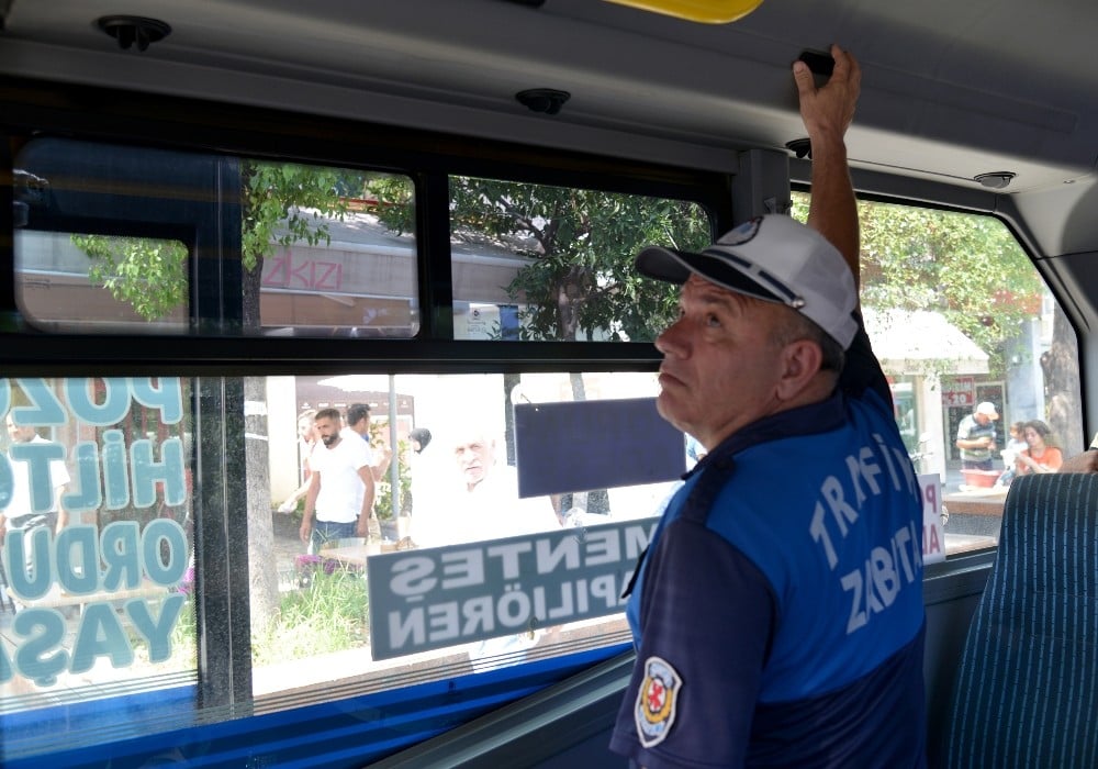 Toplu taşıma araçlarında klima ve açık kapı denetimi 
