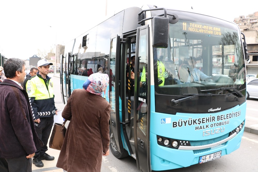 Toplu taşımada korona virüs önlemi 