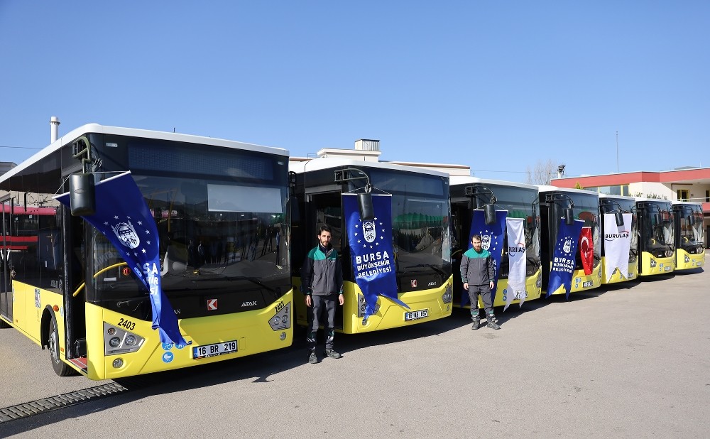 Toplu ulaşım filosunda gençleştirme sürüyor 