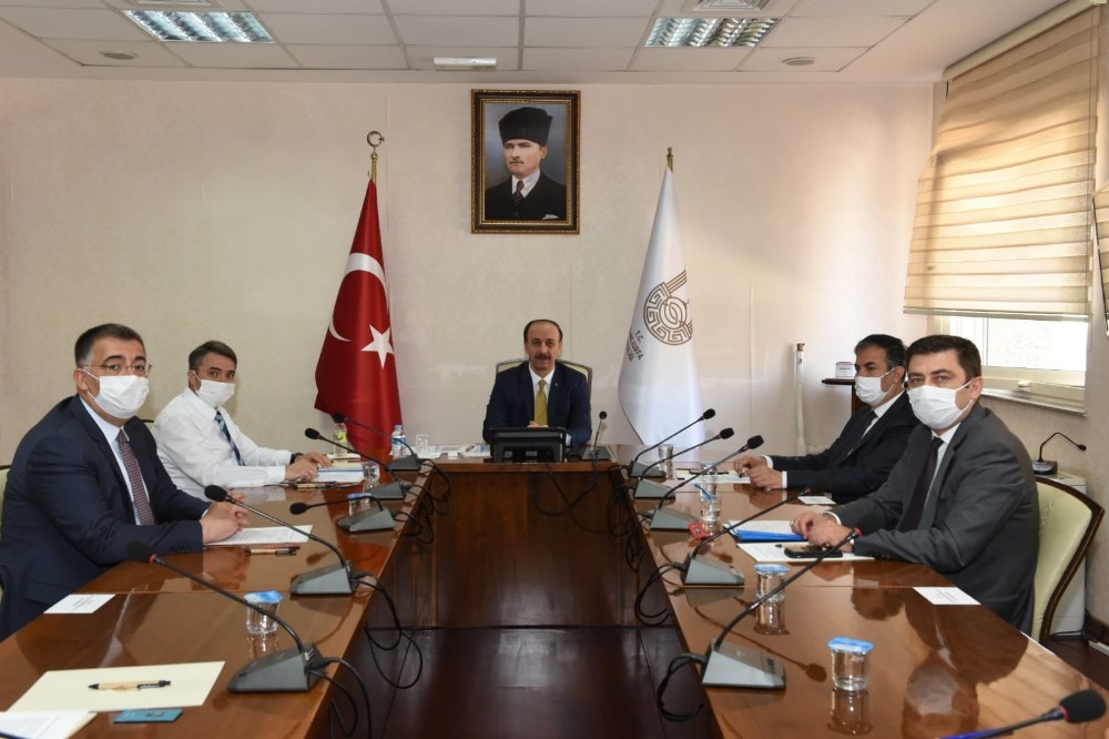 Toprak Koruma Kurulu Vali Erin başkanlığında toplandı 