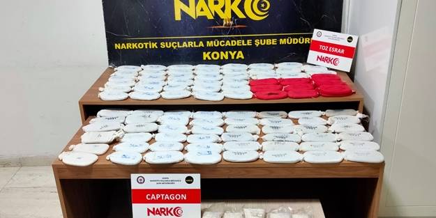 Torba torba uyuşturucu ele geçirildi! Bakın nereye saklamışlar