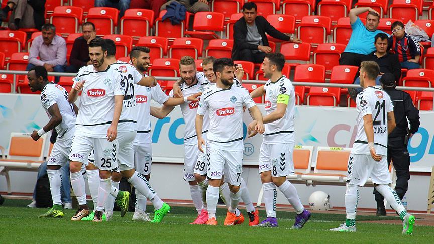 Torku Konyaspor deplasmanda kazandı