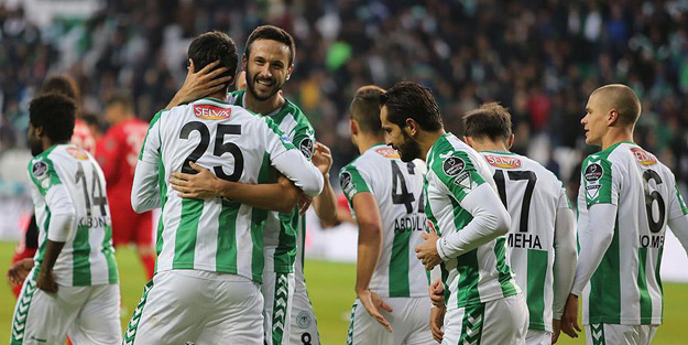 Torku Konyaspor evinde galip