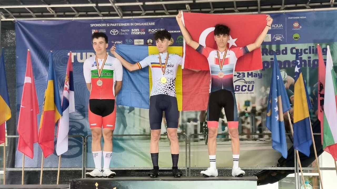 Torku'nun genç pedalı Balkanlarda tarih yazdı