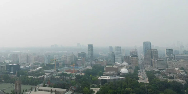 Toronto dünyanın havası en kirli şehirleri arasına girdi