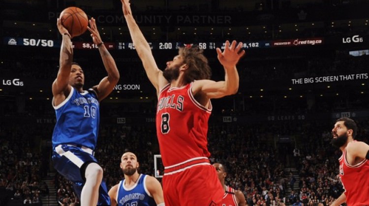 Toronto Raptors 11 maç sonra Bulls'u devirdi!