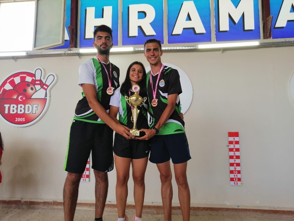 Toroslar Belediyesi bocce takımı şampiyon oldu 