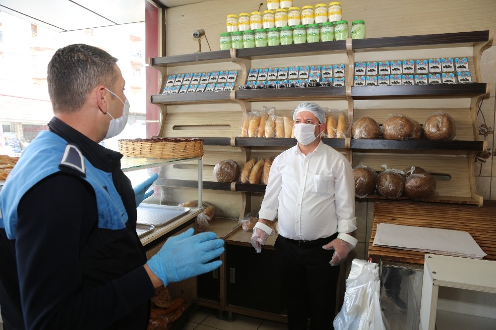 Toroslar’da fırın ve marketlere sıkı denetim 