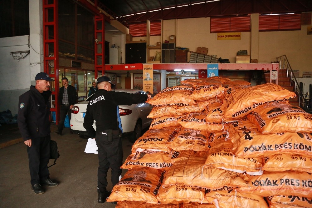 Toroslar’da katı yakıt satan işletmeler denetlendi 