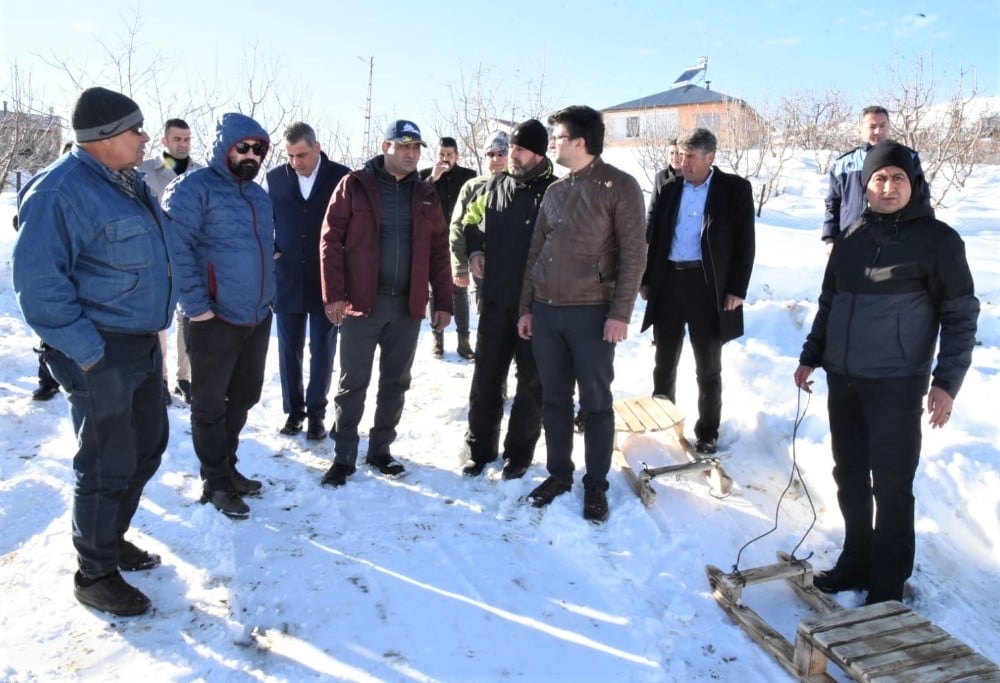 Torosların zirvesinde kar festivali heyecanı 