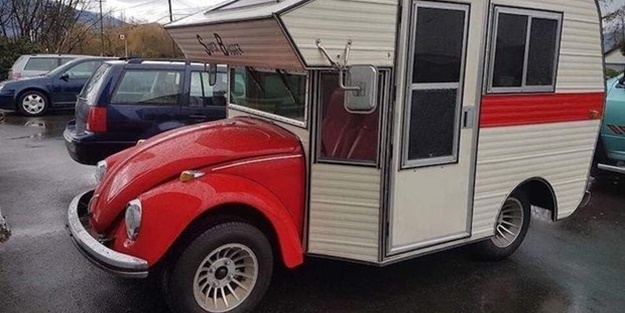 Tosbağayı karavana çevirdiler!