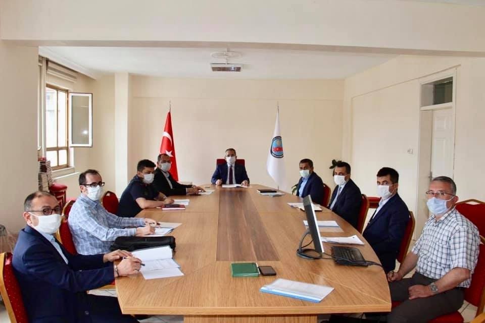 Tosya’da 2020 YKS güvenlik toplantısı yapıldı 