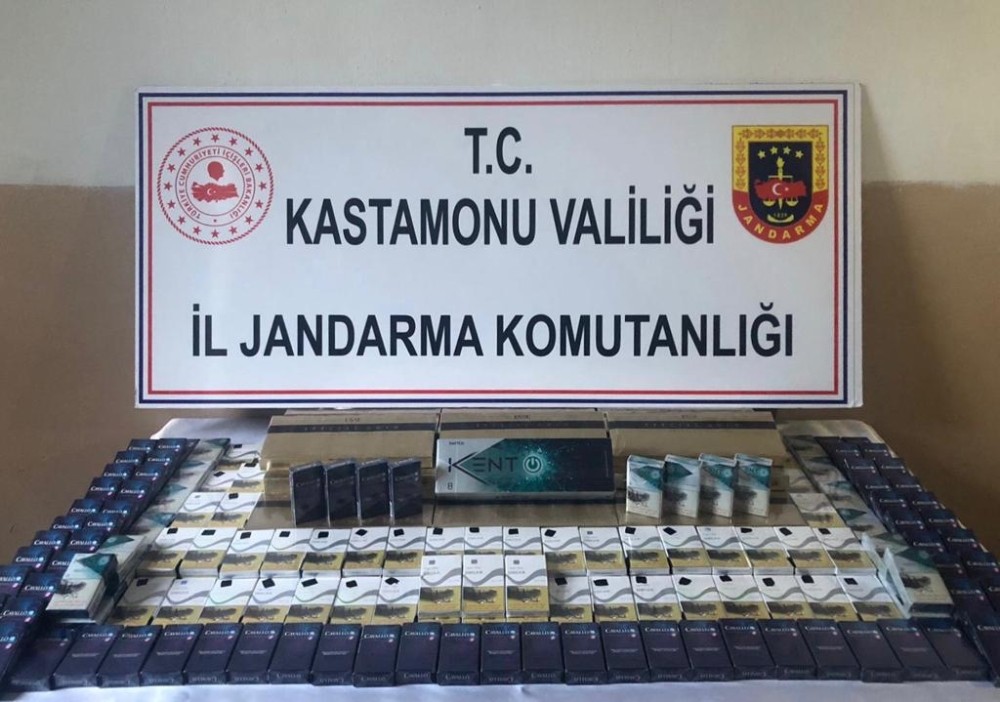 Tosya’da 385 paket kaçak sigara ele geçirildi 