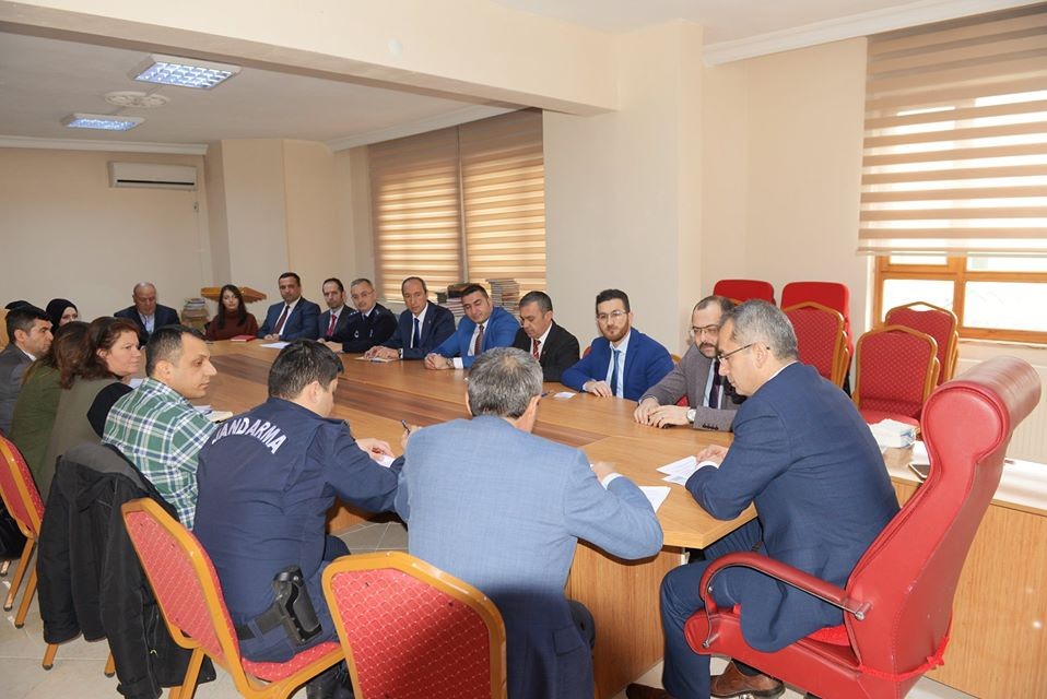 Tosya’da Bağımlılıkla Mücadele toplantısı yapıldı 