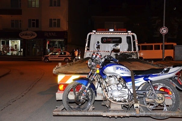 Tosya’da motosikletlere sıkı denetim 