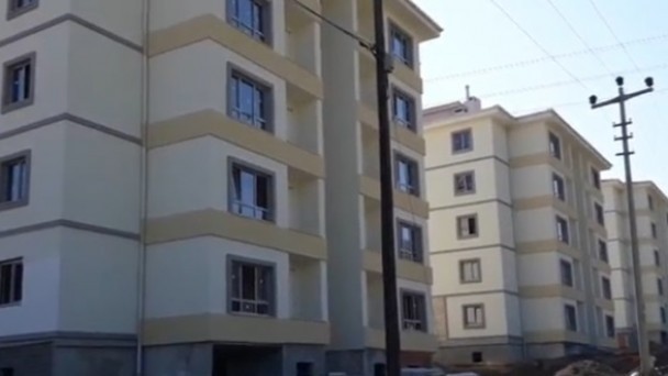 Tosya’da Sosyal Konut kuraları çekiliyor 