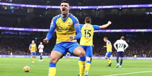 Tottenham evinde Southampton'a kaybetti