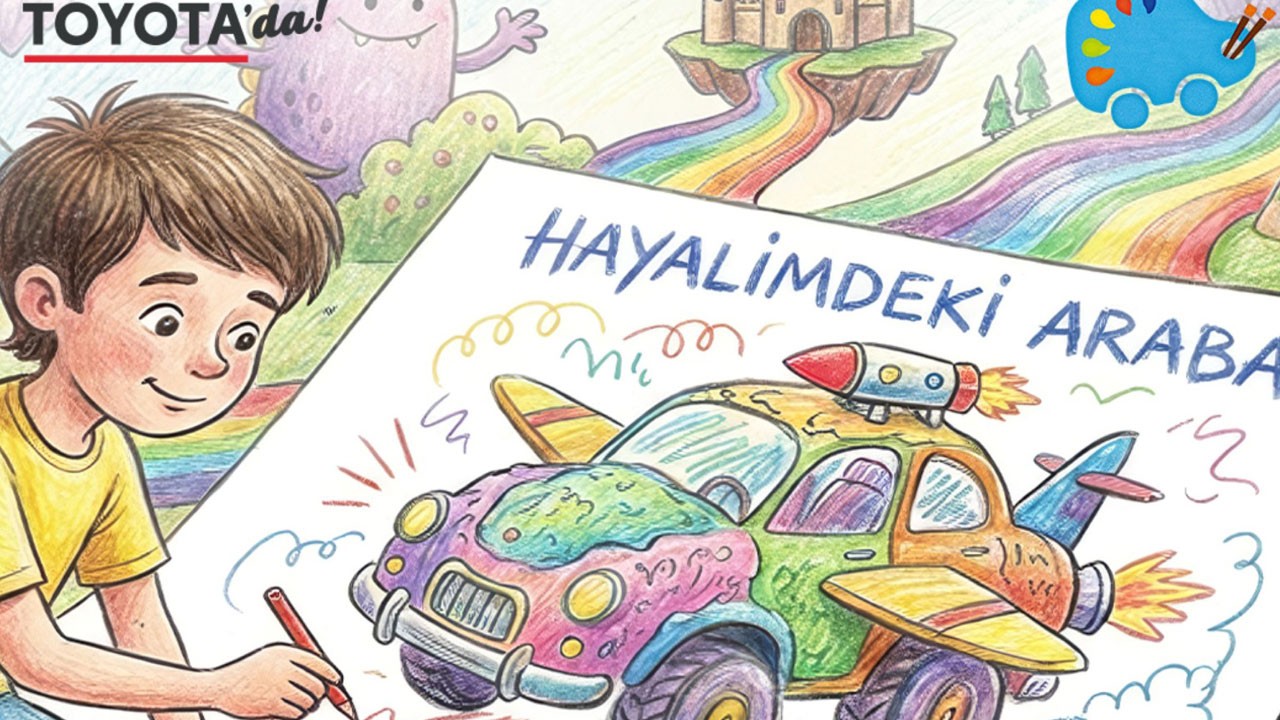 Toyota’dan çocuklara “Hayalimdeki Araba” yarışması