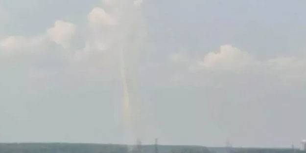 ‘Toz şeytanı’ Moskova'da görüldü