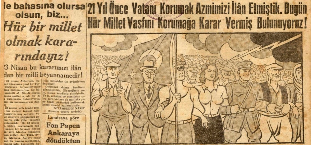 Tozlu gazete sayfaları erişime açıldı 
