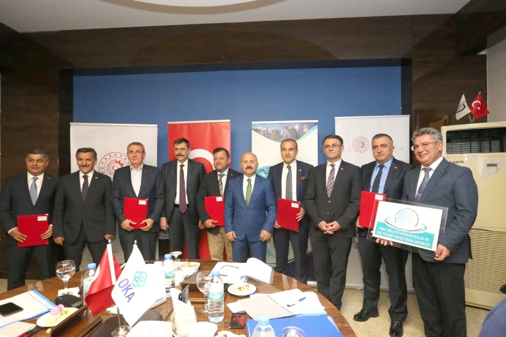 TR83 Bölgesi Rekabetçilik ve Dış Ticaret Destek Merkezi protokolü imzalandı 
