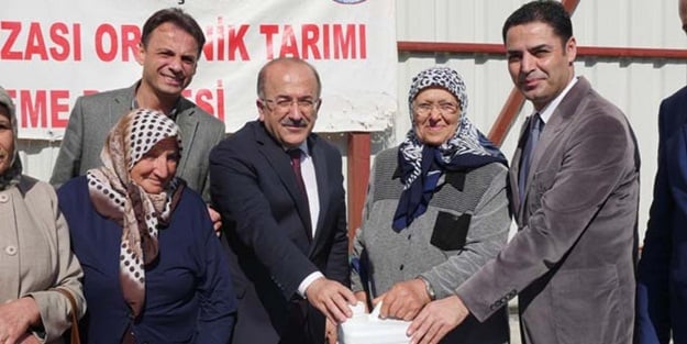 Trabzon Büyükşehir Belediyesi, içme suyunu organik tarım ile koruyor