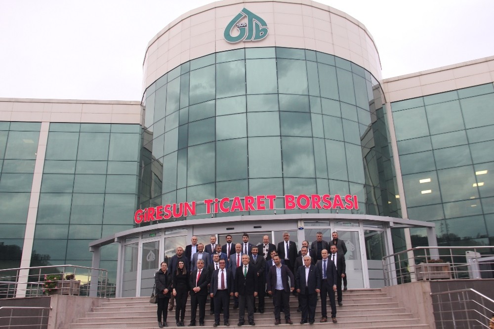 Trabzon ile Giresun Ticaret Borsası Kardeş Borsa Protokolü yaptılar 